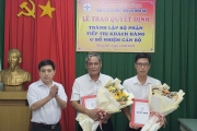 CÔNG TY TỔ CHỨC LỄ TRAO QUYẾT ĐỊNH THÀNH LẬP BP TIẾP THỊ & PHÁT TRIỂN KHÁCH HÀNG VÀ BỔ NHIỆM CÁN BỘ
